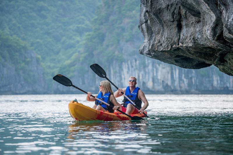 Heritage Line Ylang Cruise - Halong Bay & Lan Ha Bay Hạ Long-öböl Kültér fotó