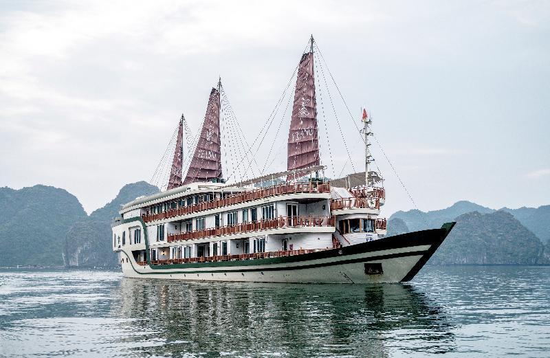 Heritage Line Ylang Cruise - Halong Bay & Lan Ha Bay Hạ Long-öböl Kültér fotó
