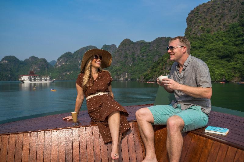 Heritage Line Ylang Cruise - Halong Bay & Lan Ha Bay Hạ Long-öböl Kültér fotó