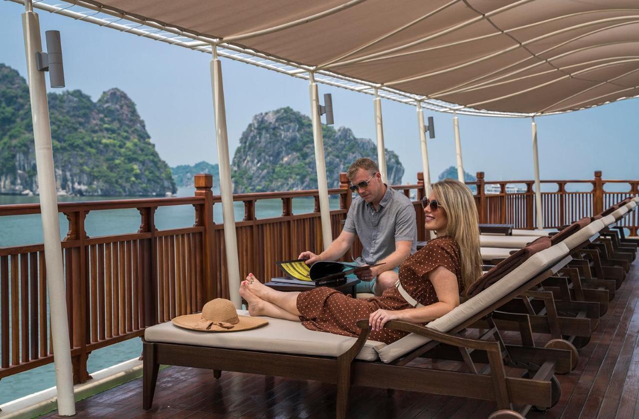 Heritage Line Ylang Cruise - Halong Bay & Lan Ha Bay Hạ Long-öböl Kültér fotó