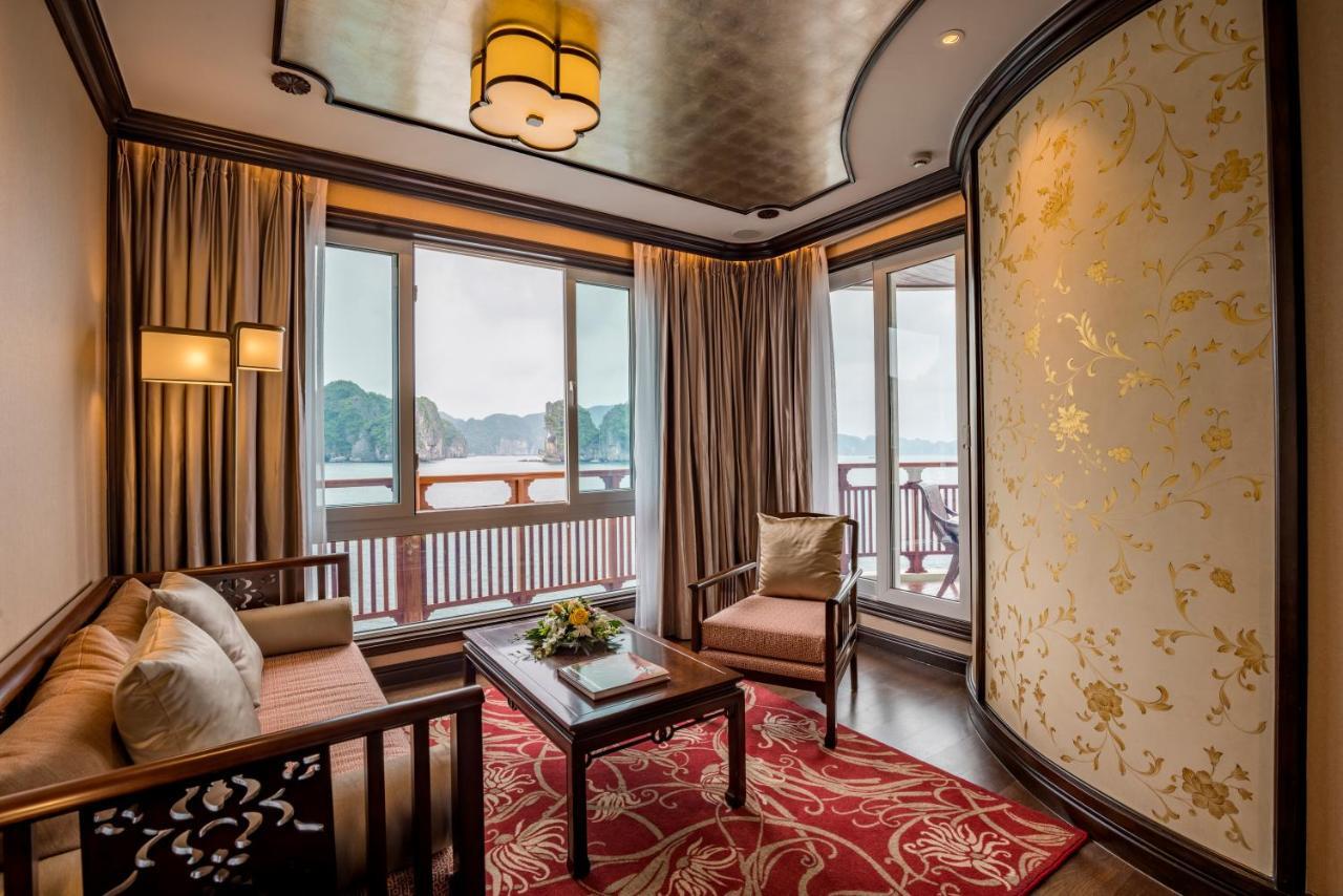 Heritage Line Ylang Cruise - Halong Bay & Lan Ha Bay Hạ Long-öböl Kültér fotó