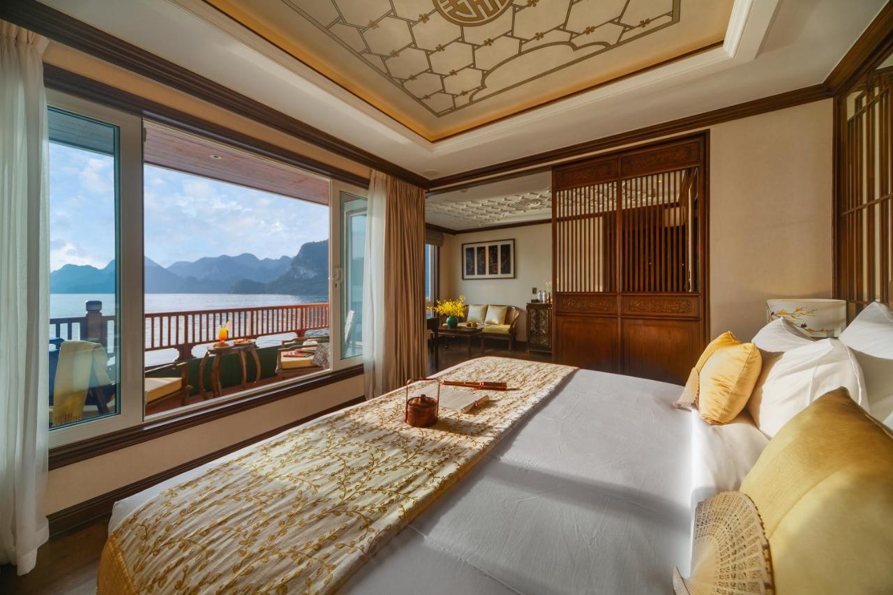 Heritage Line Ylang Cruise - Halong Bay & Lan Ha Bay Hạ Long-öböl Kültér fotó
